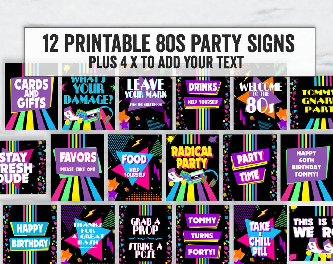 printable-eighties-party-signs-digital-80s-party-signs-printable-eighties-retro-party-diy-print-at-home-eighties-themed-party-decor-et1-etsy