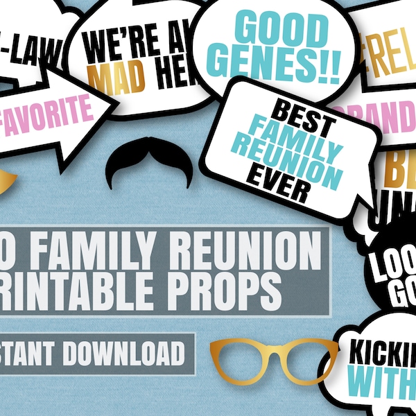Reunion Photo Prop - Etsy