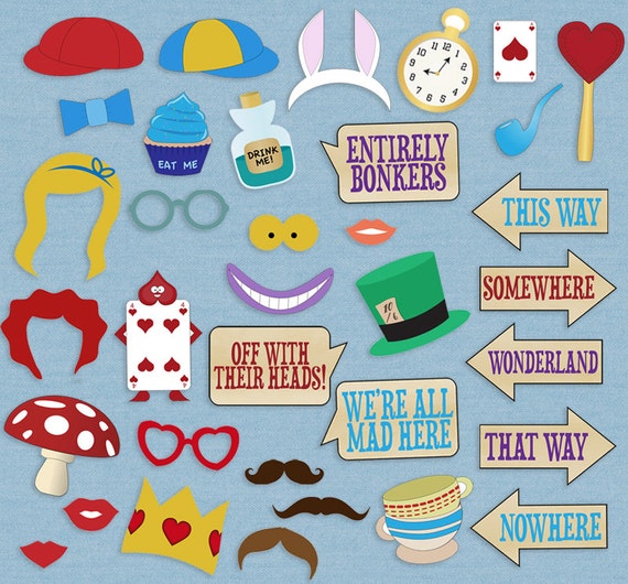 12 Alice in Wonderland Party Favor Ideas & Crafts - Debbee's Buzz