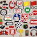 35 Race Car Themed Party Photo Props, Racing Car Party Decor, Racing ...
