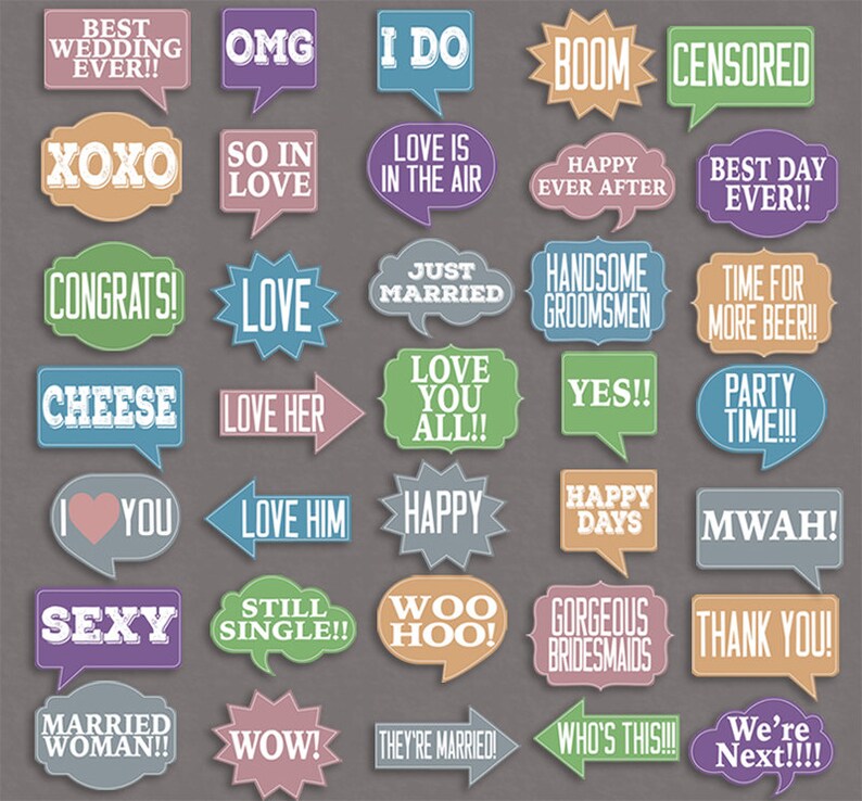 Best man speech props image