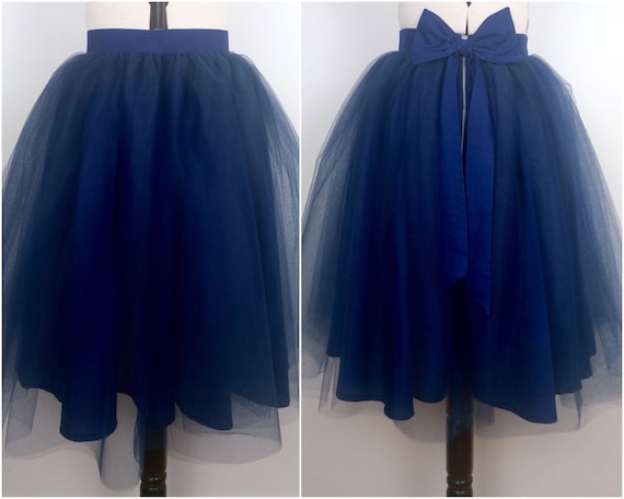 tulle midi skirt uk
