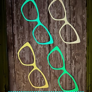 Glow frames - Magnetic eye toppers, Choose from thin acrylic or thicker 3D printed options.