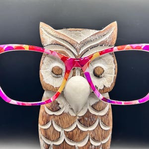 Watercolor hearts Magnetic eyeglass topper