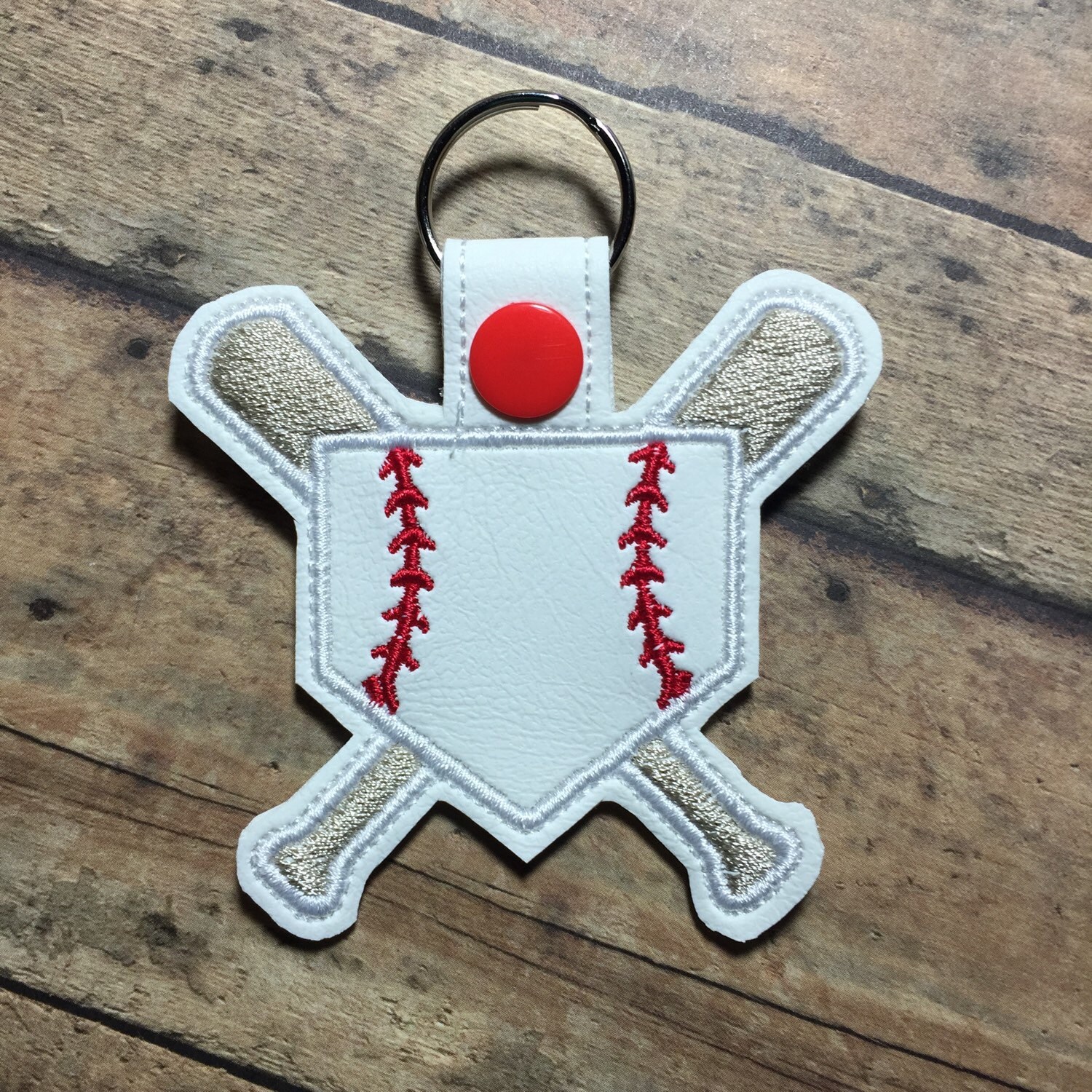 Baseball / Softball Vinyl Keychain Etsy