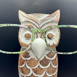 Snakeskin Magnetic eyeglass topper