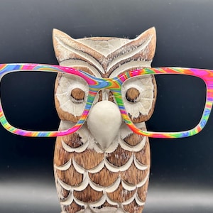 Lava lamp swirl Magnetic eyeglass topper