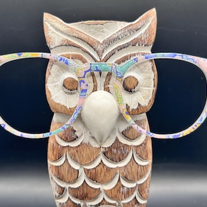 Mediterranean tile Magnetic eyeglass topper