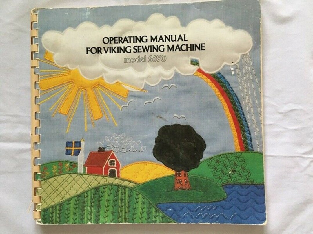 Operating Manual for Viking Sewing Machine Model 6690 Etsy