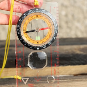 Vintage USSR Map Compass