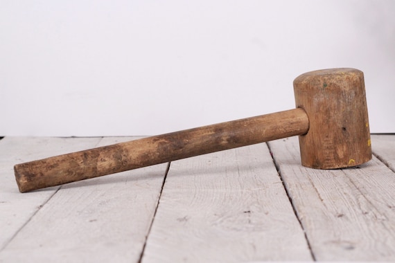 wooden hammer