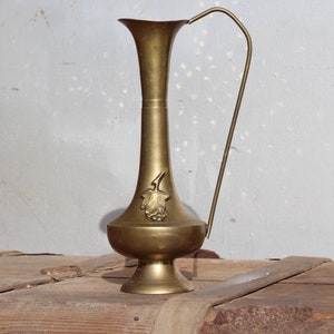 Antique Brass Jug image 3