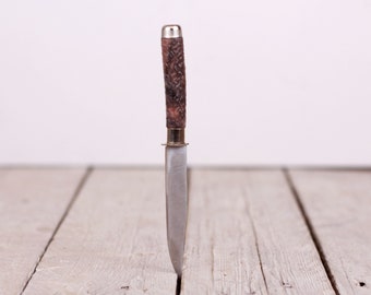 Vintage Small Knife Traveling Knife with Plastic Handle Personal Knife Letter Opener Knife Stainless Steel Blade Knife