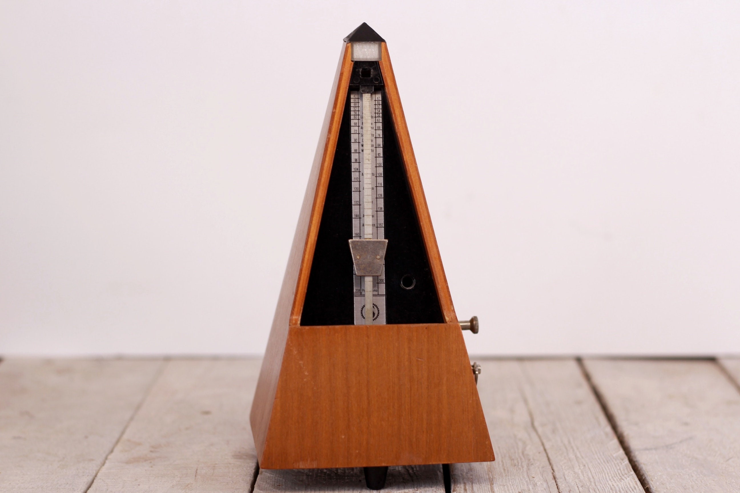Mechanical Metronome,Toned Metronome Antique Mechanical Metronome Music  Timer for Piano/Guitar/Violin/Drum and Other Instruments