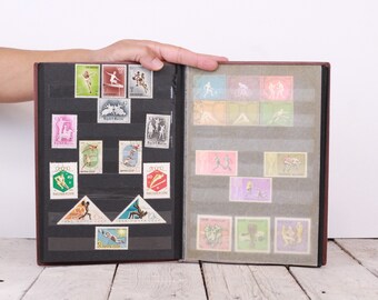 1970年代のヴィンテージ切手アルバム：DDR切手コレクション - Etsy 日本