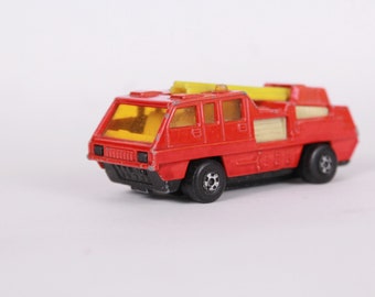 Camión de bomberos Matchbox Blaze Buster de 1975 - n.° 22 Lesney Toy