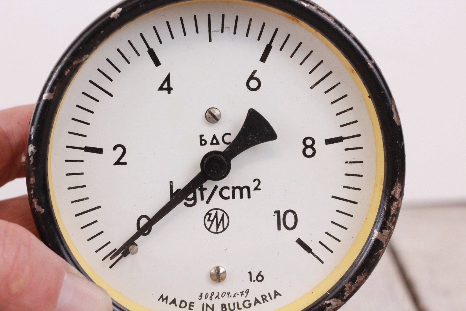 Vintage Air Pressure Measuring Tool Manometer Air Pressure Etsy