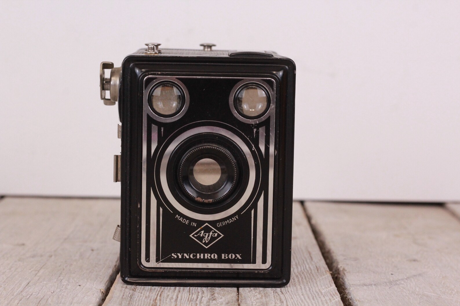 Vintage 120 Film Camera Agfa Synchro Box Antique Photo Camera Etsy