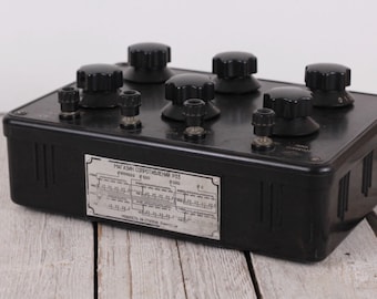 Vintage 0,1 Ohm-99,999 kOhm P33, dekadowa obudowa oporowa, rezystor, sprzęt ZSRR