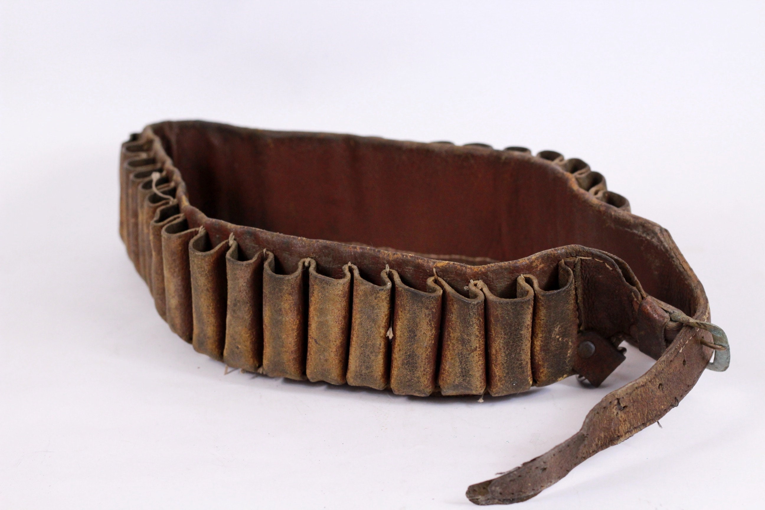 Handmade Brown Hunting Bandolier Cartridge Belt Shotgun | Etsy