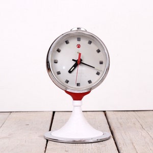 Vintage Mechanical Chinese Alarm Clock Wind up Working
