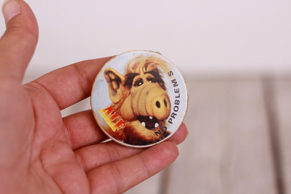 Vintage Alf Badge Alf 80s TV Show Funny TV Cult C… - image 6