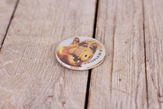 Vintage Alf Badge Alf 80s TV Show Funny TV Cult C… - image 5