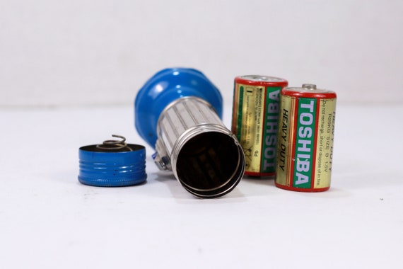 Lampe Torche Vintage Artas Focus LR20 Années 60/70 – Rouge, Fonctionnelle, Allemande