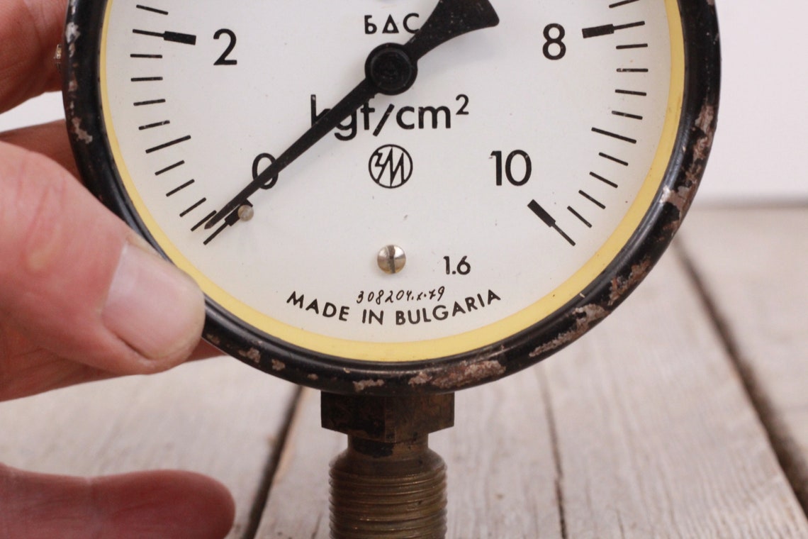 Vintage Air Pressure Measuring Tool Manometer Air Pressure Etsy