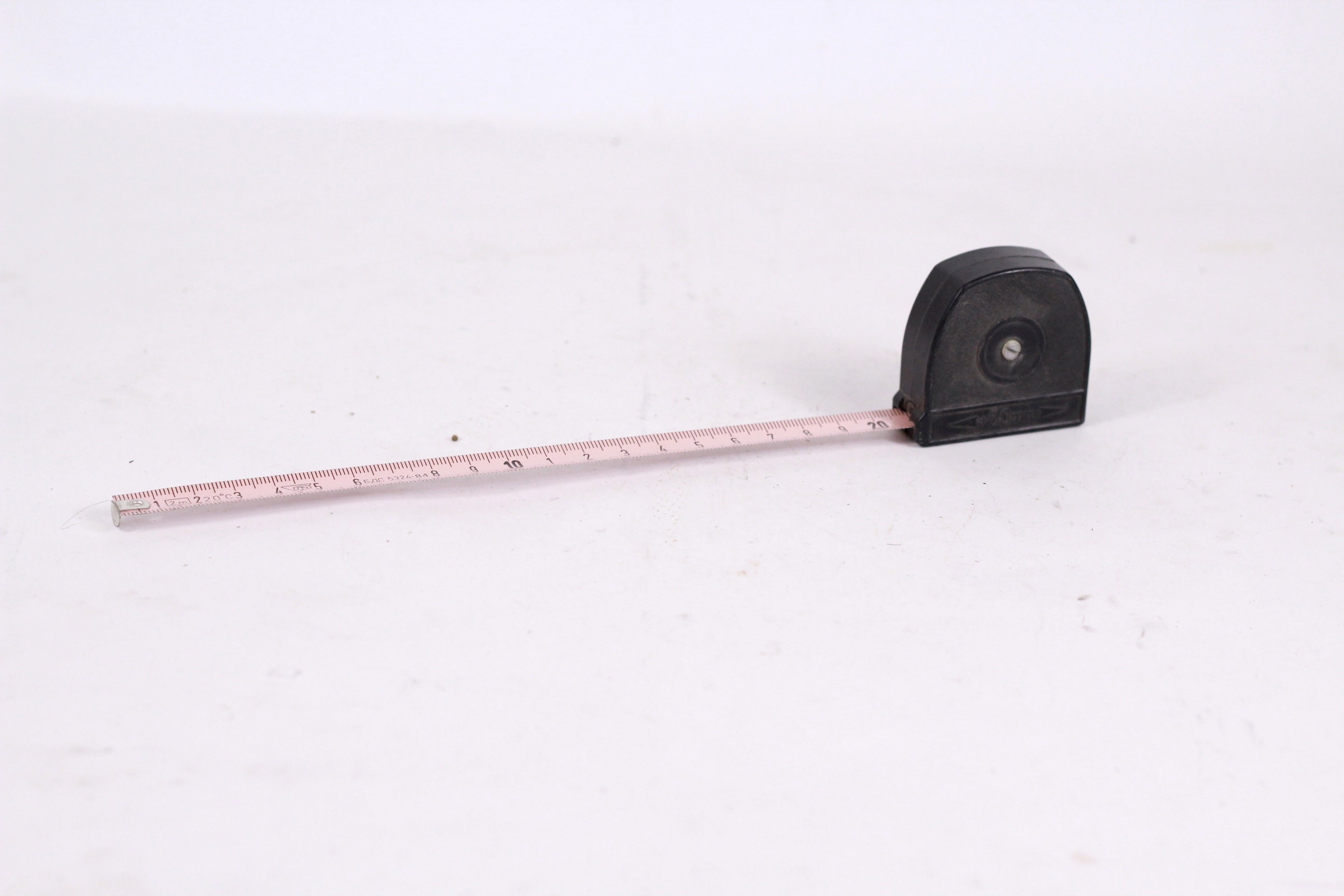 Eslon Measuring Tape, 66ft PVC Fibreglass Fabric Strip, Vintage