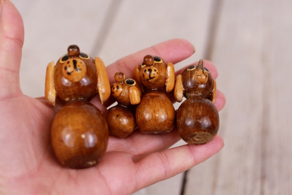 ヴィンテージの手作り木製犬置物 - Kaj Bojesen スタイルの彫刻 - Etsy