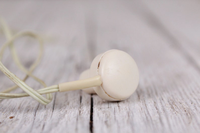 Vintage earplug Earplug In-ear earphone Mono earphone Radio earplug Earphone Vintage electronics Mono earplug Private radio listener