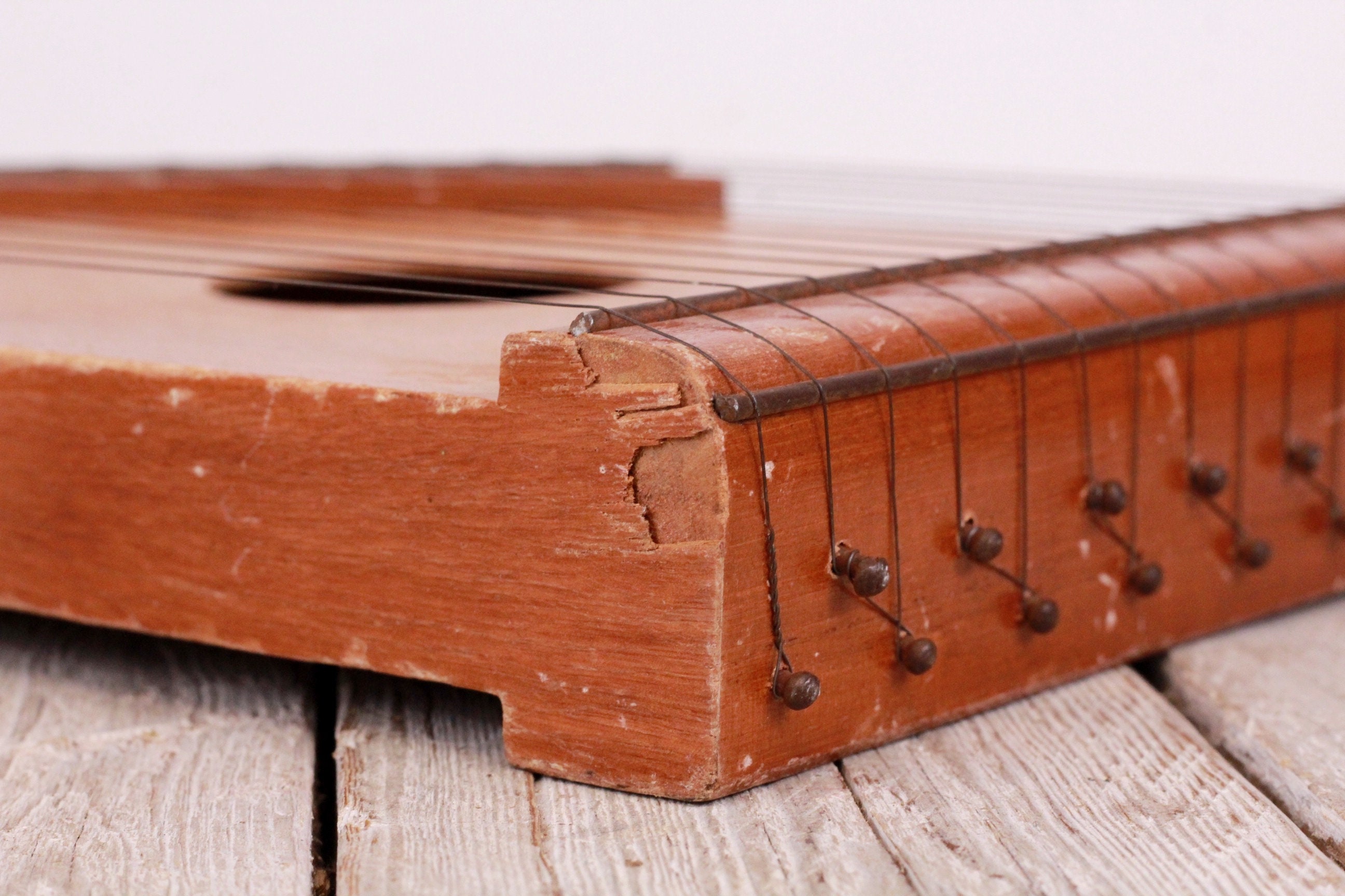 Handmade Zither With Fifteen Strings Children's Zither Etsy