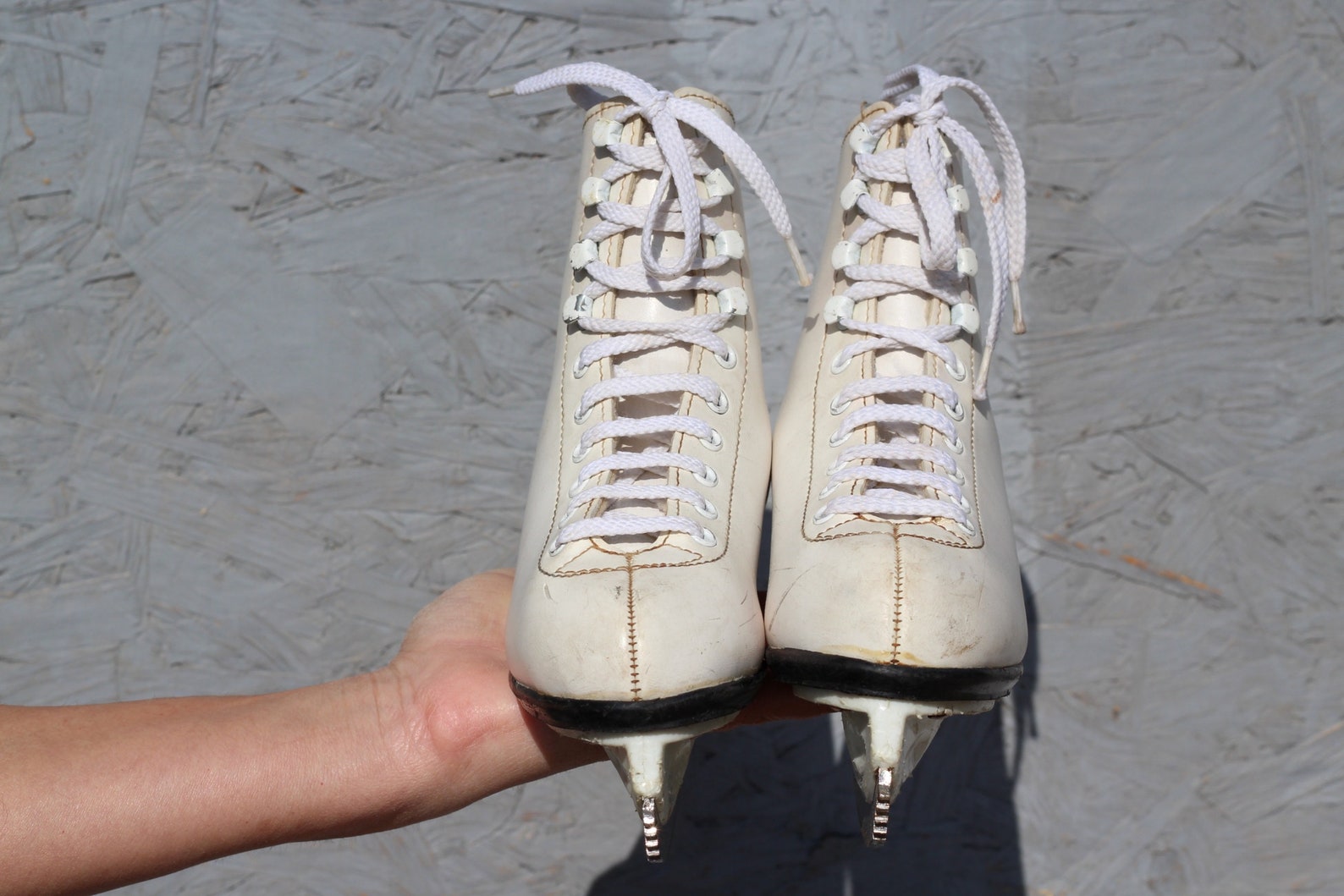 Vintage Professional Figure Skating Shoes Ice Skates Children Etsy UK