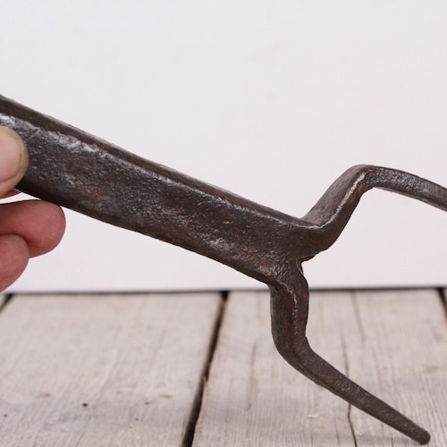 Antique Sickle Scythe Anvil Antique Anvil Heavy Metal Sharpen Tool for