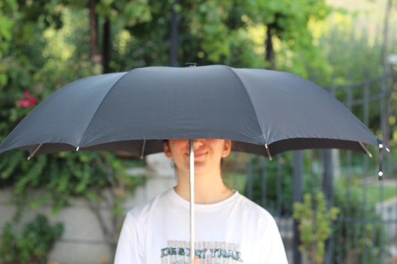 Luxury umbrella, Vintage black umbrella, Erdo umbr