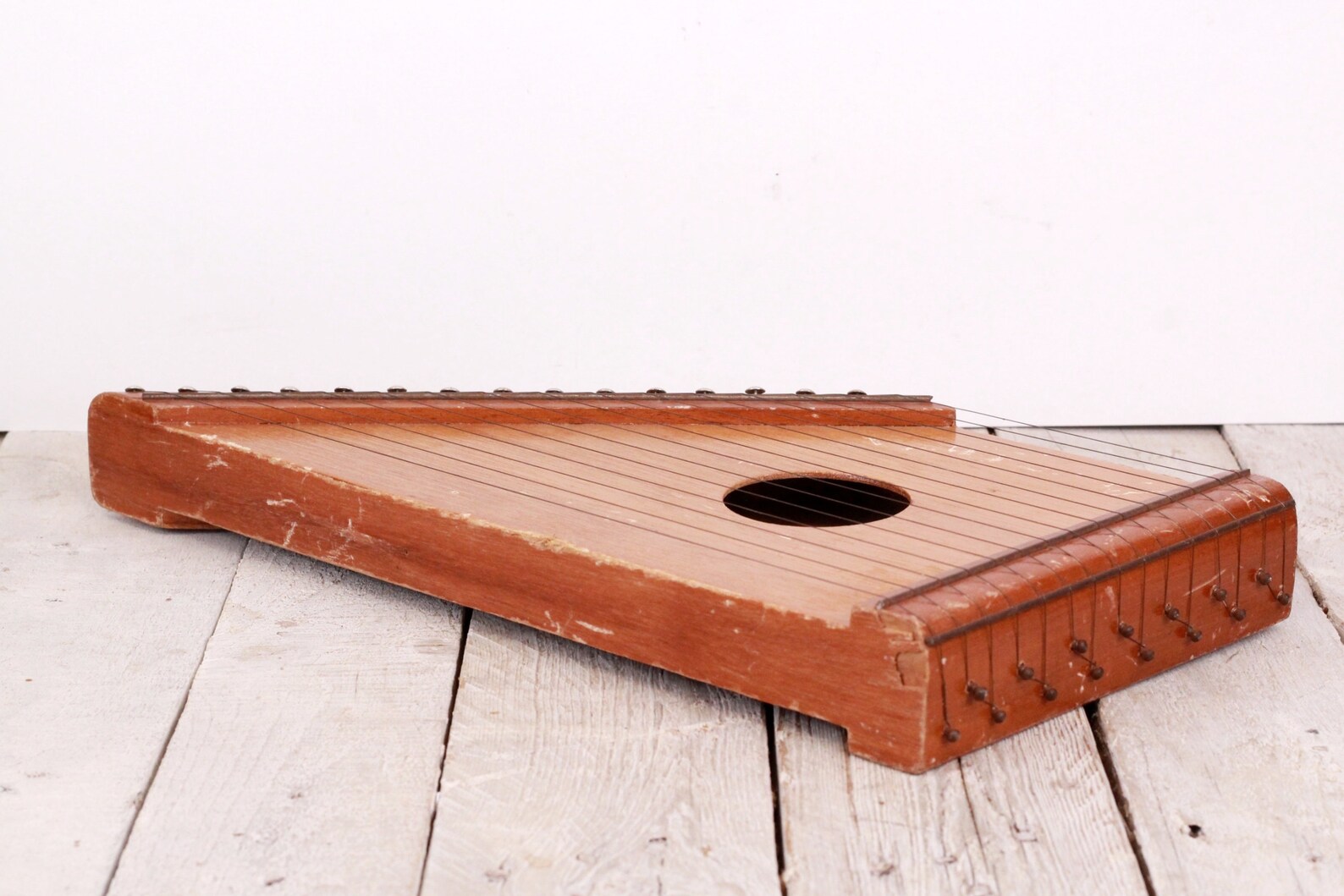 Handmade Zither With Fifteen Strings Children's Zither Etsy Canada
