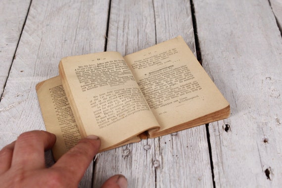 1914s German Book, English German Trade Letters, Antique