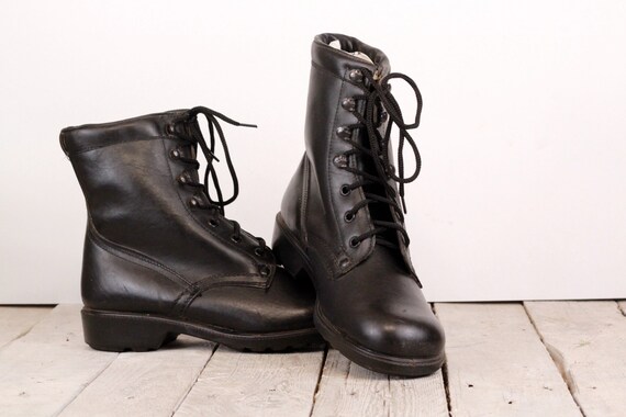 Military shoes, Men's boots, Vintage army boots, B