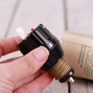 Vintage Electric Power Cut-Off Automatic Fuse, 250V 6.3A Fuse