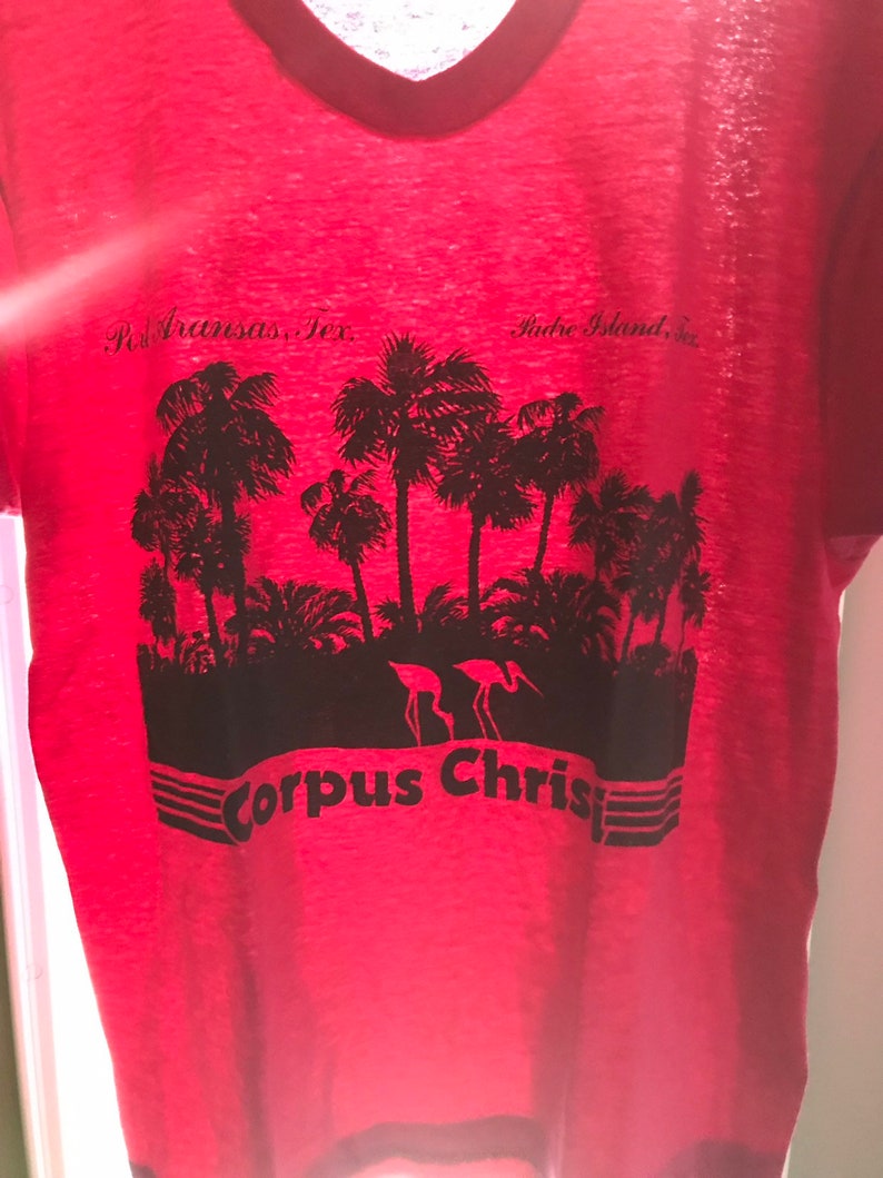 80/'s Screen Stars Corpus Christi T Shirt