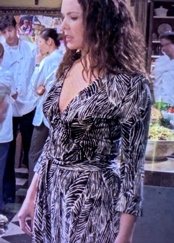 ASO Gilmore Girls vintage designer dress Lorelai Gilmore Season 6 Episode 15 View 4