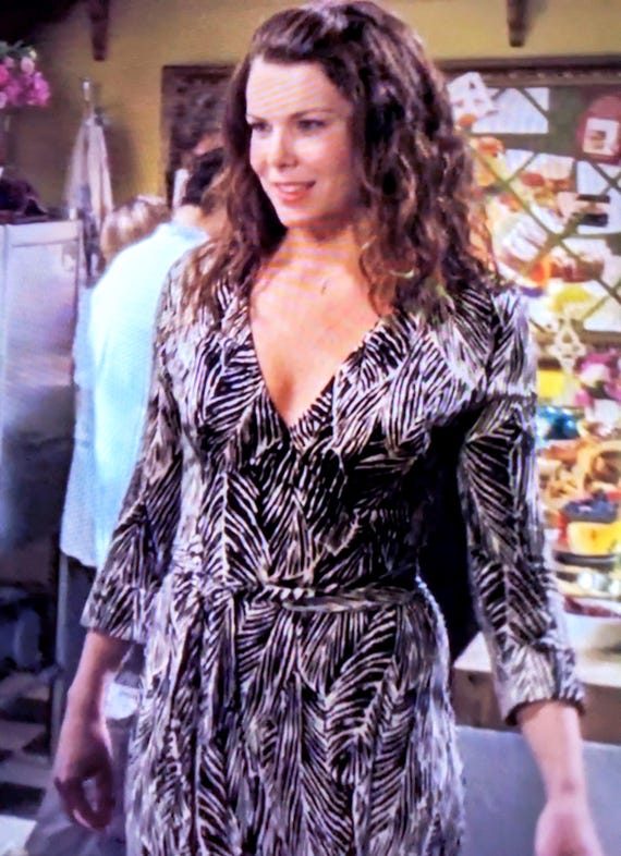ASO Gilmore Girls vintage designer dress Lorelai Gilmore Season 6 Episode 15 View 5