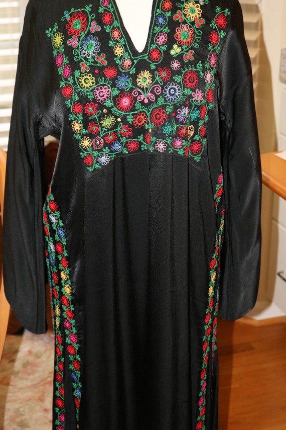Hand Made and Hand Stitched Palestinian Dress - image 1