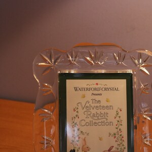 Waterford Crystal Velveteen Rabbit Picture Frame - Etsy