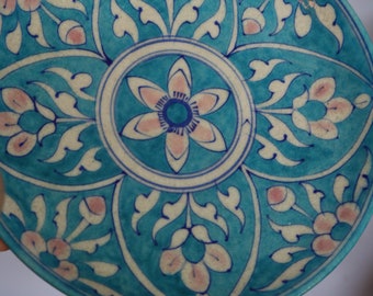 Hand Painted Hanging Persian Plate