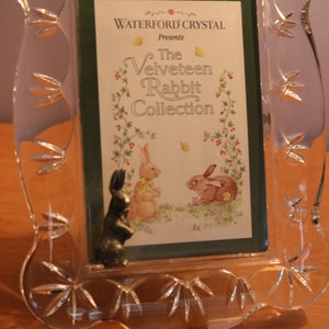 Waterford Crystal Velveteen Rabbit Picture Frame - Etsy