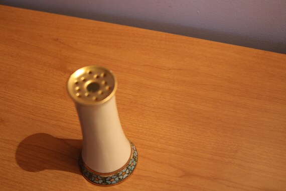 Vintage Bavarian Porcelain Hatpin Holder - image 2