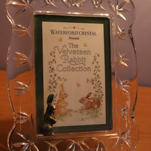 Waterford Crystal Velveteen Rabbit Picture Frame - Etsy