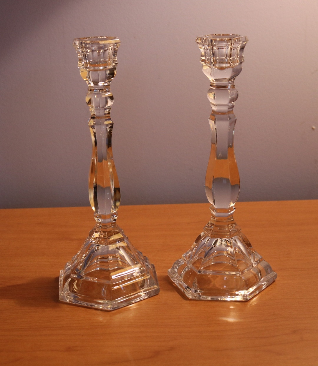 Two Tiffany and Co Crystal Hampton 9